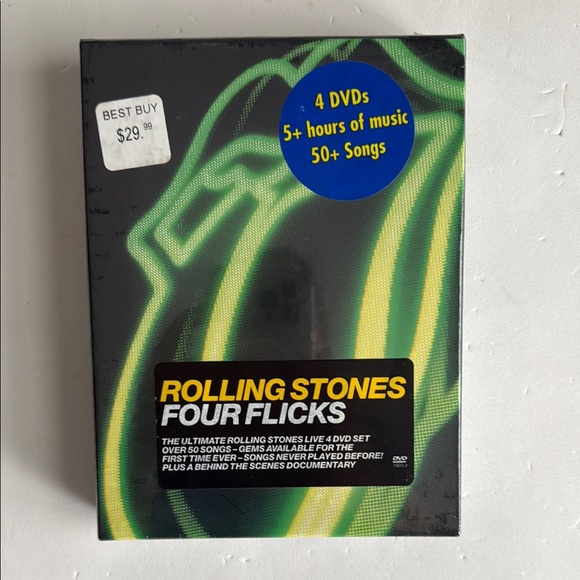 Rolling Stones Other - Sealed Rolling Stones Four Flicks DVD Set